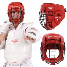 Beltor kask sparingowy z kratką