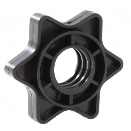 HRD Zacisk gwiazdowy z worzywa na gryf gwintowany