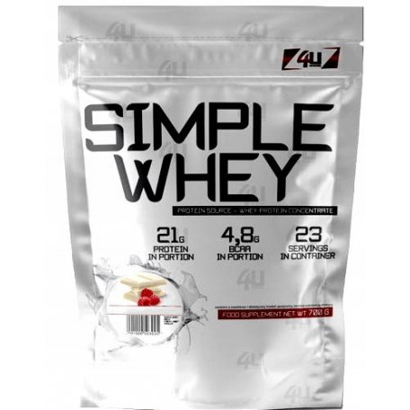 4U NUTRITION SIMPLE WHEY PROTEIN 700 g