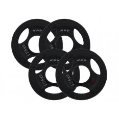 HRD Obciążenie żeliwne kierownica 51,5mm olimpijskie. Zestaw 5kg. (4x1,25)