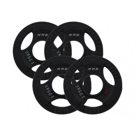 HRD Obciążenie żeliwne kierownica 51,5mm olimpijskie. Zestaw 5kg. (4x1,25)
