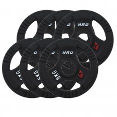 HRD Obciążenie żeliwne kierownica 51,5mm olimpijskie. Zestaw 30kg. (6x5)
