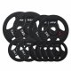 HRD Obciążenie żeliwne kierownica 51,5mm olimpijskie. Zestaw 40kg. (2x10, 2x5, 2x2,5, 4x1,25)