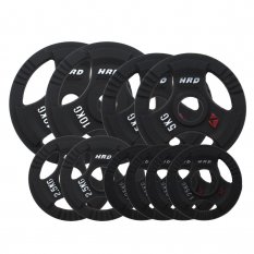 HRD Obciążenie żeliwne kierownica 51,5mm olimpijskie. Zestaw 40kg. (2x10, 2x5, 2x2,5, 4x1,25)