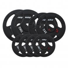 HRD Obciążenie żeliwne kierownica 51,5mm olimpijskie. Zestaw 40kg. (2x10, 2x5, 4x2,5)