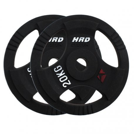 HRD Obciążenie żeliwne kierownica 51,5mm olimpijskie. Zestaw 40kg. (2x20)