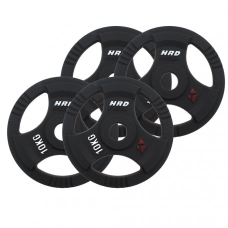 HRD Obciążenie żeliwne kierownica 51,5mm olimpijskie. Zestaw 40kg. (4x10)
