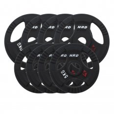 HRD Obciążenie żeliwne kierownica 51,5mm olimpijskie. Zestaw 60kg. (4x10, 4x5)