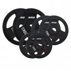 HRD Obciążenie żeliwne kierownica 51,5mm olimpijskie. Zestaw 70kg. (2x20, 2x10, 2x5)