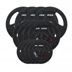 HRD Obciążenie żeliwne kierownica 51,5mm olimpijskie. Zestaw 70kg. (4x10, 4x5, 4x2,5)