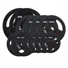 HRD Obciążenie żeliwne kierownica 51,5mm olimpijskie. Zestaw 100kg. (2x20, 4x10, 2x5, 4x2,5)