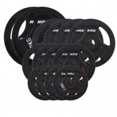 HRD Obciążenie żeliwne kierownica 51,5mm olimpijskie. Zestaw 110kg. (2x20, 4x10, 4x5, 4x2,5)