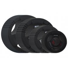 HRD Obciążenie żeliwne kierownica 51,5mm olimpijskie. Zestaw 120kg. (6x10, 6x5, 8x2,5, 8x1,25)