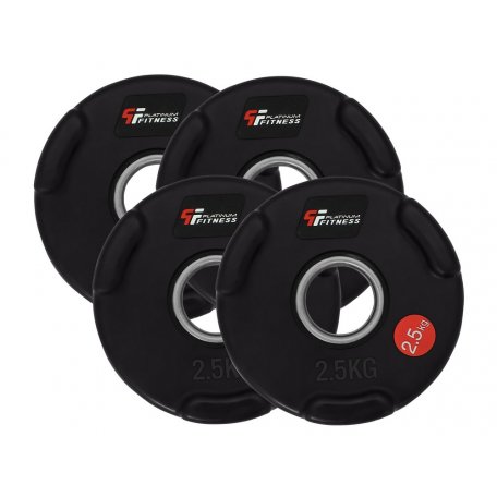 PF Zestaw 10kg Obciążenie Olimpijskie Gumowane 50mm