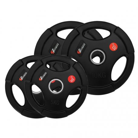 PF Zestaw 30kg Obciążenie Olimpijskie Gumowane 50mm