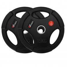 PF Zestaw 30kg Obciążenie Olimpijskie Gumowane 50mm 2x15kg