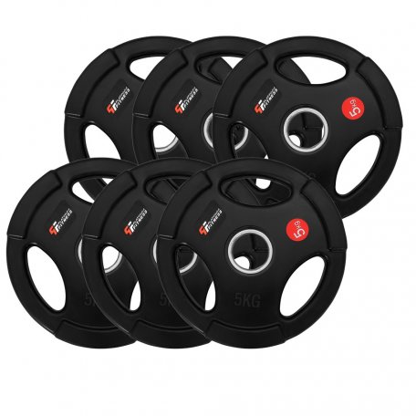 PF Zestaw 30kg Obciążenie Olimpijskie Gumowane 50mm 6x5kg