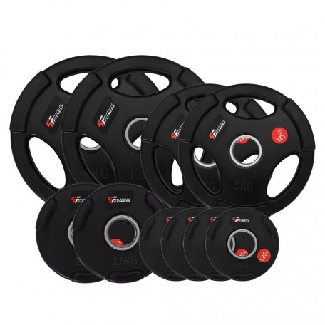 PF Zestaw 40kg Obciążenie Olimpijskie Gumowane 50mm