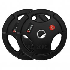 PF Zestaw 40kg Obciążenie Olimpijskie Gumowane 50mm