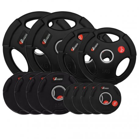 PF Zestaw 45kg Obciążenie Olimpijskie Gumowane 50mm