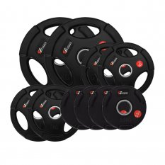 PF Zestaw 50kg Obciążenie Olimpijskie Gumowane 50mm