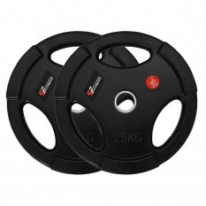 PF Zestaw 50kg Obciążenie Olimpijskie Gumowane 50mm