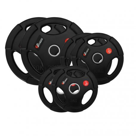 PF Zestaw 70kg Obciążenie Olimpijskie Gumowane 50mm