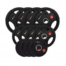 PF Zestaw 70kg Obciążenie Olimpijskie Gumowane 50mm