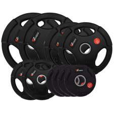 PF Zestaw 80kg Obciążenie Olimpijskie Gumowane 50mm