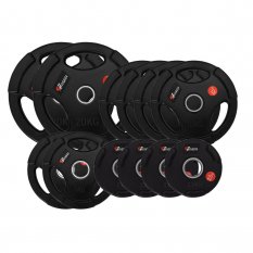 PF Zestaw 100kg Obciążenie Olimpijskie Gumowane 50mm