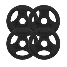 HRD Obciążenie żeliwne kierownica 29mm Zestaw 5kg (4x1,25)