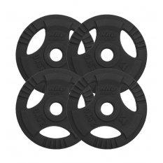 HRD Obciążenie żeliwne kierownica 29mm Zestaw 10kg (4x2,5)