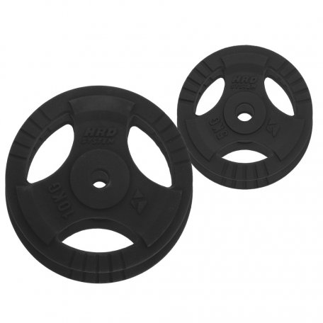 HRD Obciążenie żeliwne kierownica 29mm Zestaw 30kg (2x10, 2x5)