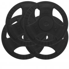 HRD Obciążenie żeliwne kierownica 29mm Zestaw 40kg (4x10)