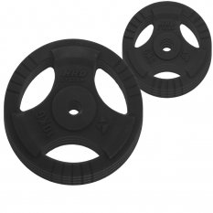 HRD Obciążenie żeliwne kierownica 29mm Zestaw 60kg (4x5, 4x10)