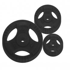 HRD Obciążenie żeliwne kierownica 29mm Zestaw 70kg (4x2,5, 4x5, 4x10)