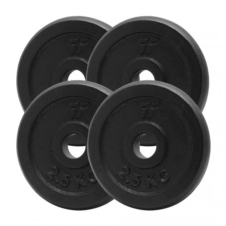 PlatinumFitness Zestaw 10kg Obciążenie żeliwne pełne 29mm