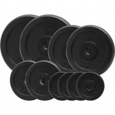 PlatinumFitness Zestaw 40kg Obciążenie żeliwne pełne 29mm