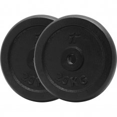 PlatinumFitness Zestaw 40kg Obciążenie żeliwne pełne 29mm