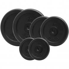 PlatinumFitness Zestaw 70kg Obciążenie żeliwne pełne 29mm