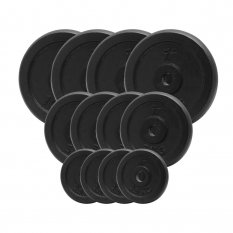 PlatinumFitness Zestaw 70kg Obciążenie żeliwne pełne 29mm