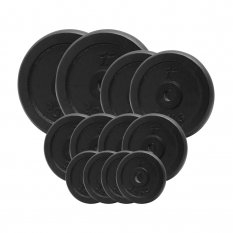 PlatinumFitness Zestaw 90kg Obciążenie żeliwne pełne 29mm