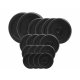 PlatinumFitness Zestaw 115kg Obciążenie żeliwne pełne 29mm