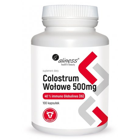 Aliness, Colostrum Wołowe x 100 kaps.