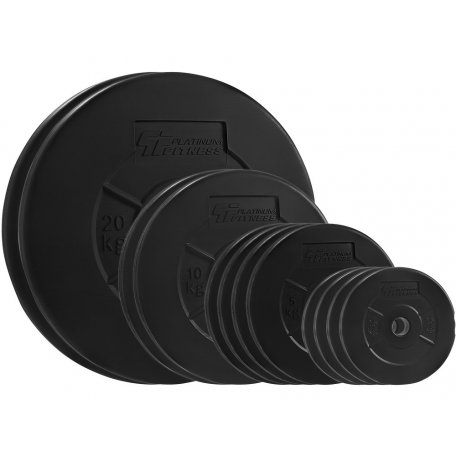 PF Zestaw 90kg (2x20, 2x10, 4x5, 4x2,5) Obciążenie bitumiczne 29mm