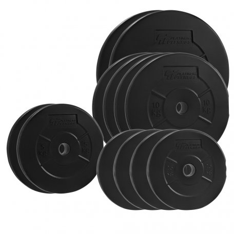 PF Zestaw 100kg (2x20, 4x10, 2x5, 4x2,5) Obciążenie bitumiczne 29mm