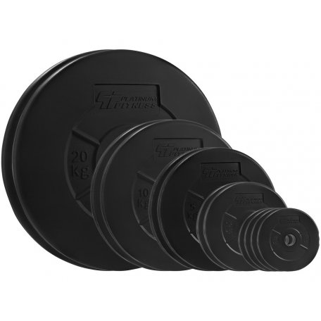 PF Zestaw 80kg (2x20, 2x10, 2x5, 2x2,5, 4x 1,25) Obciążenie bitumiczne 29mm