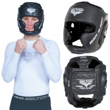 Beltor Kask GUARDIAN bokserski treningowy ochraniacz MMA karate