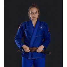 Ground Game Kimono/gi damskie do BJJ Sakura Niebieskie