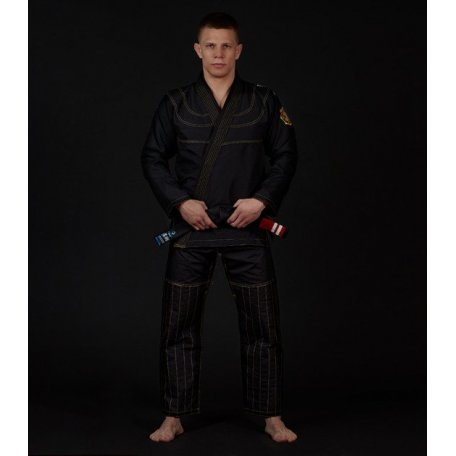 Ground Game GI do BJJ Champion 2.0 Czarne